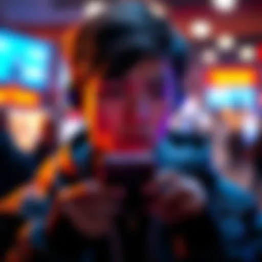 A person receives a phishing text on their phone related to the Coinbase data breach, looking concerned about security.