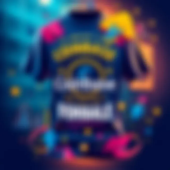 A colorful t-shirt featuring Coinbase logo, catchy slogan, and creative graphics related to cryptocurrency.