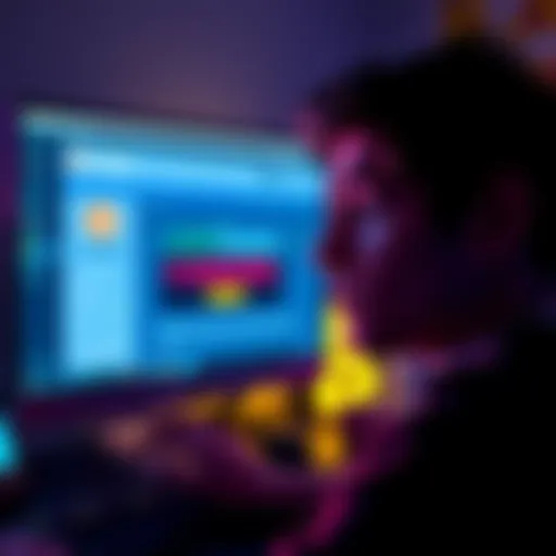 A person looking frustrated at a computer screen showing a Coinbase account with a high balance but an error message preventing cash-out.