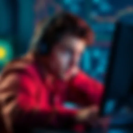 A frustrated person looking at their computer screen with disappointment after being hacked on Coinbase.