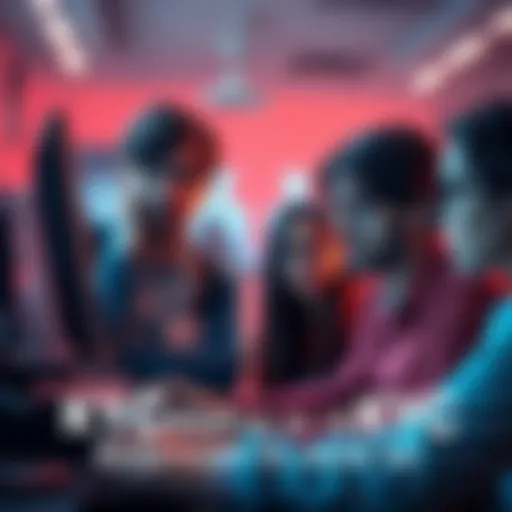 A group of people looking at a computer screen with confused expressions, talking about the KYC deadline