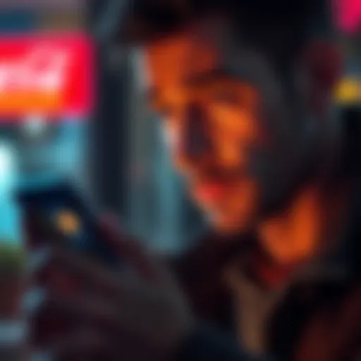 A person looking at their Coinbase wallet on a smartphone with a puzzled expression, questioning the status of a missing coin after a swap.