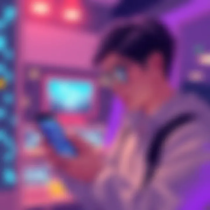 An illustration showing a user linking a decentralized application on the TRON blockchain to Trust Wallet without using additional software.