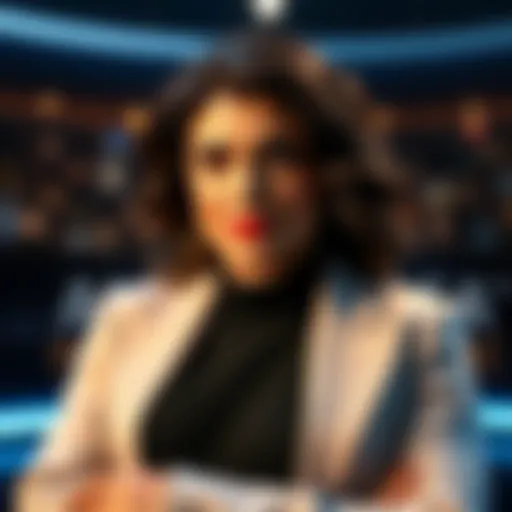 Shohreh Aghdashloo with a confident expression, representing potential host for Cosmos