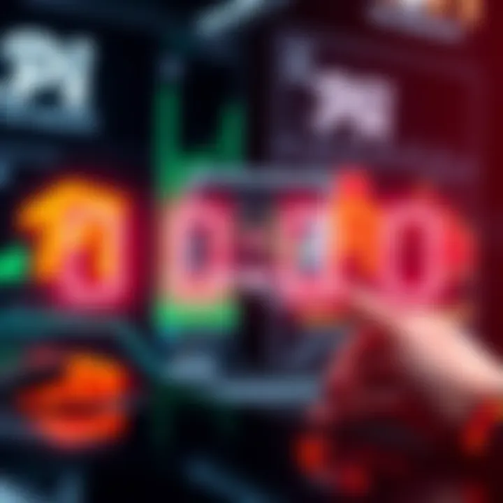A digital countdown timer showing the days left until the .pi domain auction ends, with a background of the Pi Network logo and auction visuals.