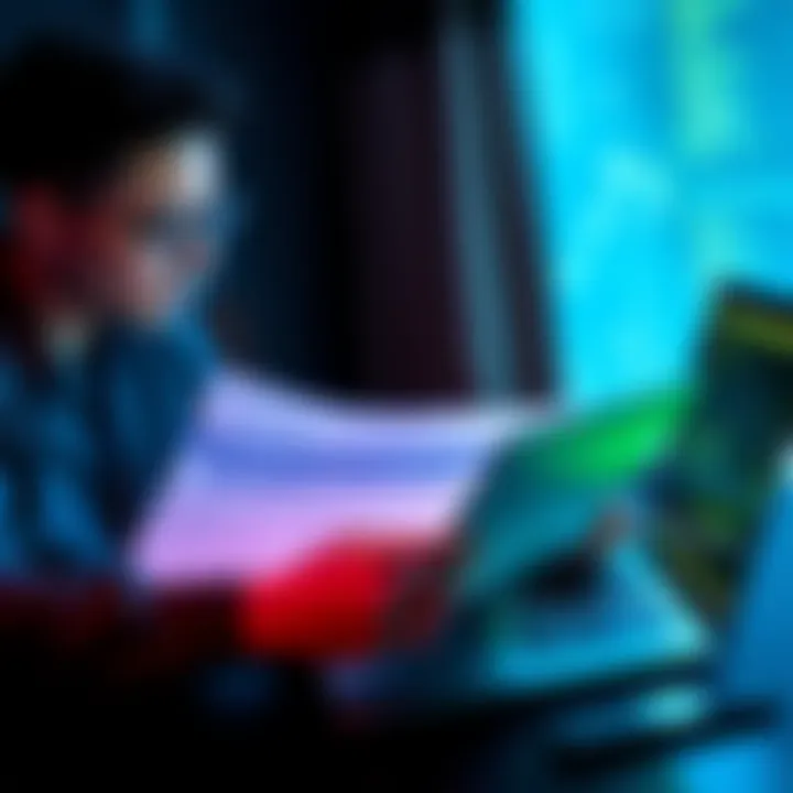 A person reviewing digital documents about crypto assets and estate planning on a laptop