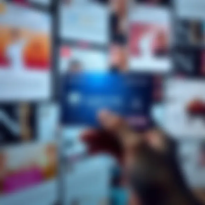 A hand holding a Crypto.com credit card against a backdrop of social media posts discussing its launch.