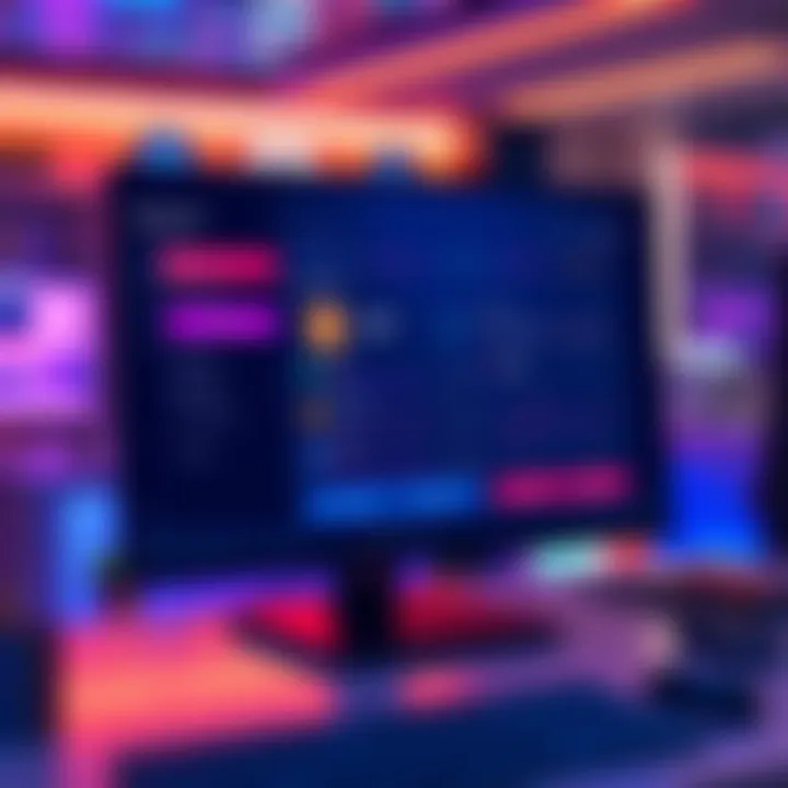 A computer screen showing the Crypto.com DeFi Wallet interface with various cryptocurrency options and charts.