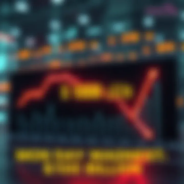 A graphic showing a downward trend in cryptocurrency values with a $100 billion loss highlighted.