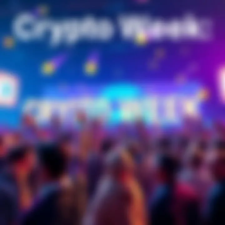 People excitedly participating in Crypto Prime Week with zero-fee cryptocurrency purchases and cashback offers