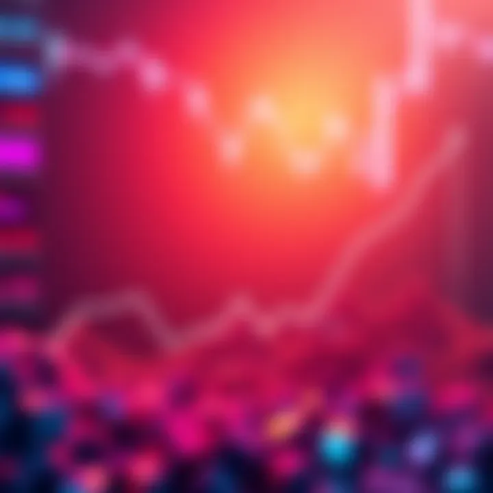Graph showing the decline in cryptocurrency exchange spot volumes to $1.67 trillion in September, with a downward trend line.