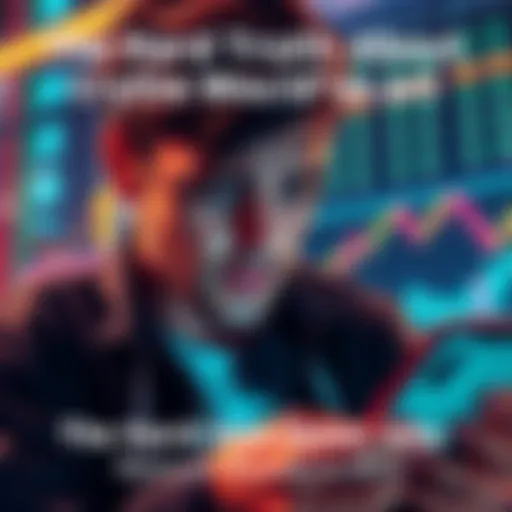 A person looking worried while checking cryptocurrency prices on a phone, symbolizing the stress of missed opportunities in crypto trading