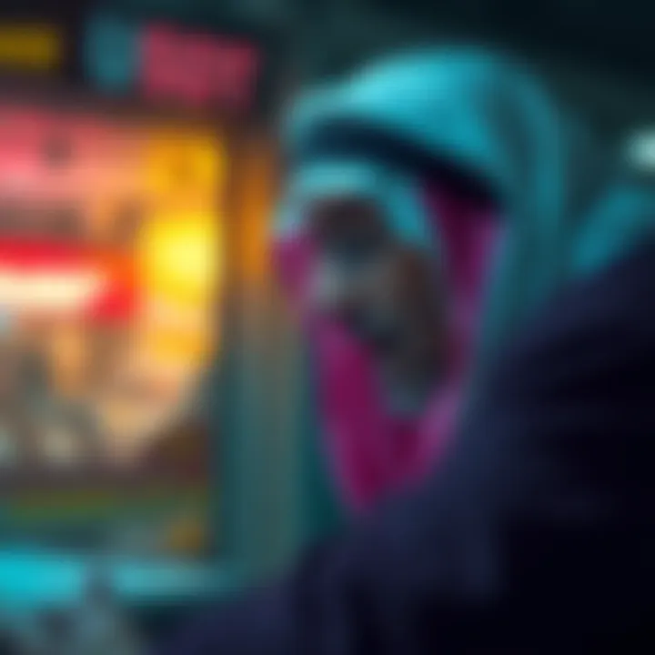 Individual in the Middle East looking frustrated while trying to complete a crypto transaction without access to TRX.