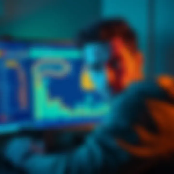 A man looking worried as he stares at a computer screen showing a drained crypto wallet, symbolizing a security failure in crypto investments.