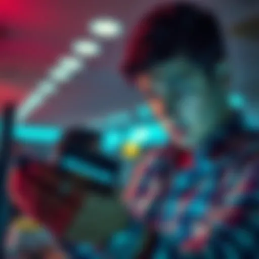 Person looking frustrated while checking bank statement with duplicate charges from Curve and Amazon transactions.
