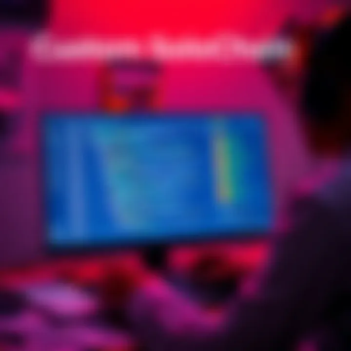 A person building a custom SoloChain with computer coding on a screen, surrounded by notes and diagrams.