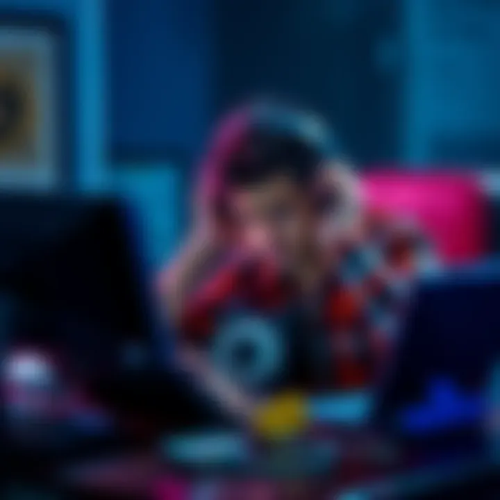 A person looking at a phone in frustration, highlighting issues with customer service
