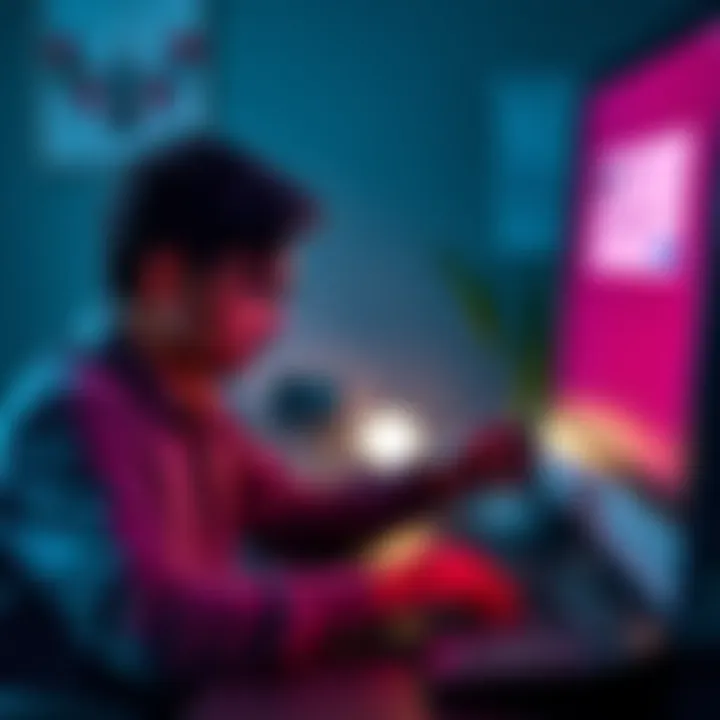 A person frustrated while using a computer and holding a UCO Bank Visa debit card, looking at a crypto purchase error message on the screen.