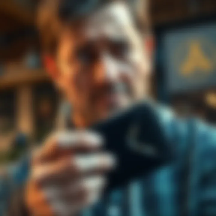 A person looking frustrated while holding a broken Ledger wallet, showing signs of disappointment and frustration