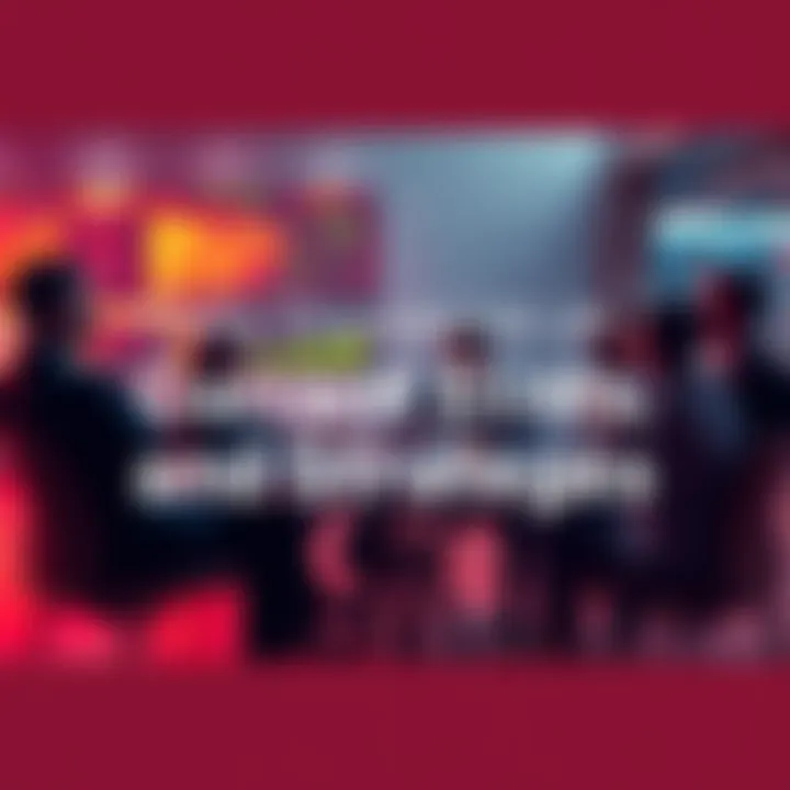 Group of people sitting around a table discussing current events and trading strategies