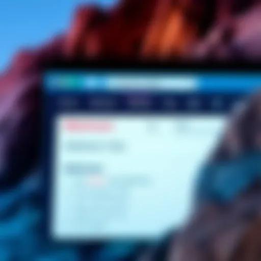 Close-up of Electrum wallet interface showing the crashing issue on the Addresses tab in MacOS Big Sur