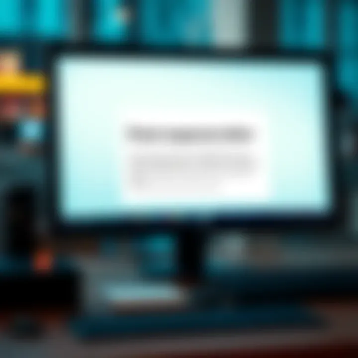 A computer screen displaying an email with the subject line indicating it's a final response letter, emphasizing clarity in complaint procedures.