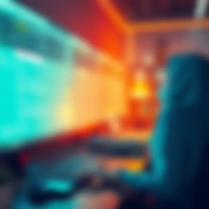 Illustration showing a person at a computer completing email verification and liveness checks during a migration process