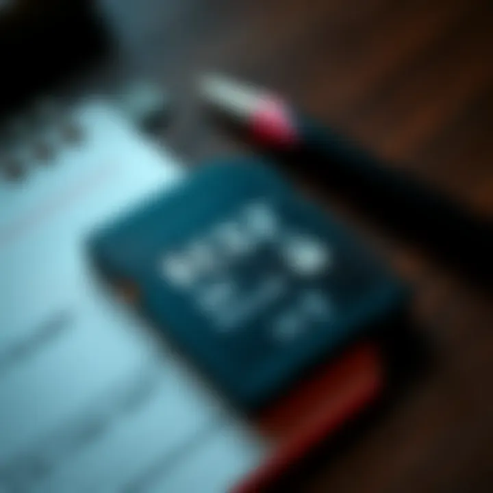 A close-up of an encrypted SD card beside a notepad and pen, suggesting secure storage options for seed phrases.