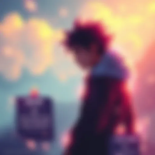 A character contemplating whether to save or spend essence, with two paths diverging labeled 'Save' and 'Use Now'.