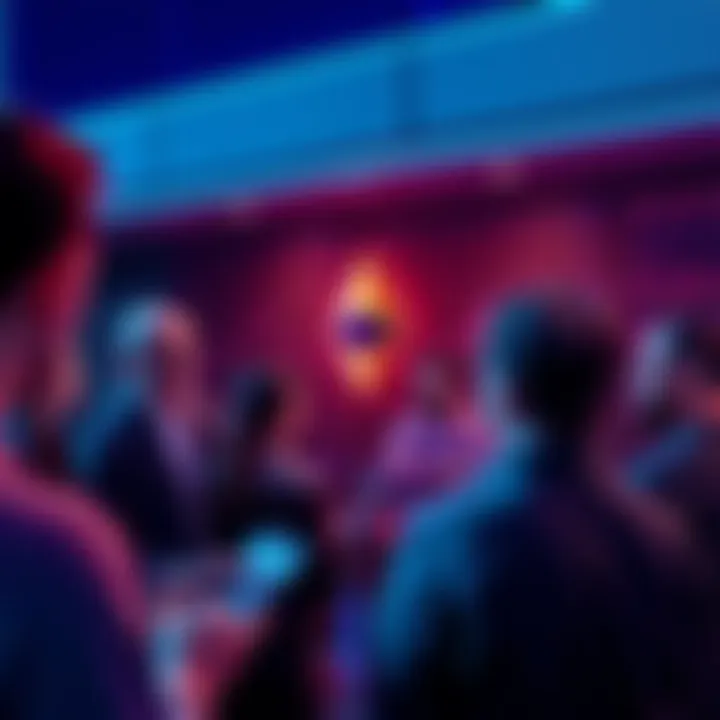 People engaging in a discussion about Ethereum topics, sharing news and analysis.