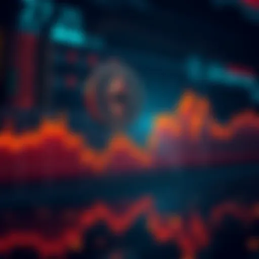A graphic showing a downward trend in Ethereum prices with liquidated short positions highlighted, reflecting significant market activity.