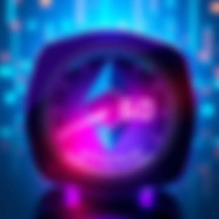 Illustration showing Ethereum logo with a timer indicating reduced block proposal time to 6 seconds, symbolizing improved transaction speed.