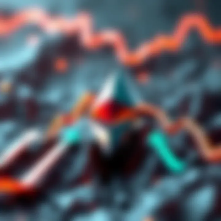 A graphic showing Ethereum's logo with upward arrows indicating positive market movement and ETF inflows trend.