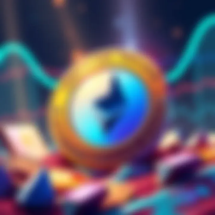 Illustration showing $BOLD, a stablecoin on Ethereum, with ETH and wstETH symbols, representing stablecoin minting and sustainable yields.