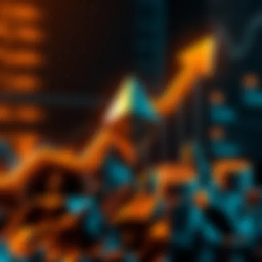 Graphic showing Ethereum price reaching $7,500 with upward trend arrow and symbols of institutional investment