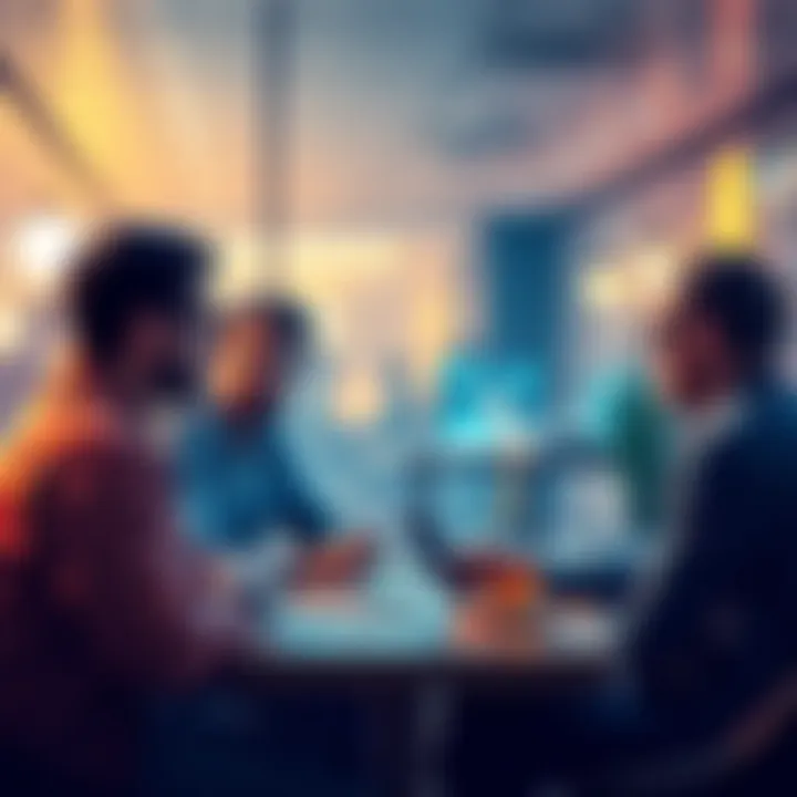 People discussing Ethereum investment strategies and price trends in a casual setting