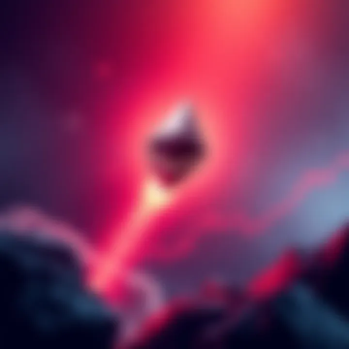 A visual representation of Ethereum logo soaring upwards with a graph showing price increase, symbolizing a successful sale and potential future gains.