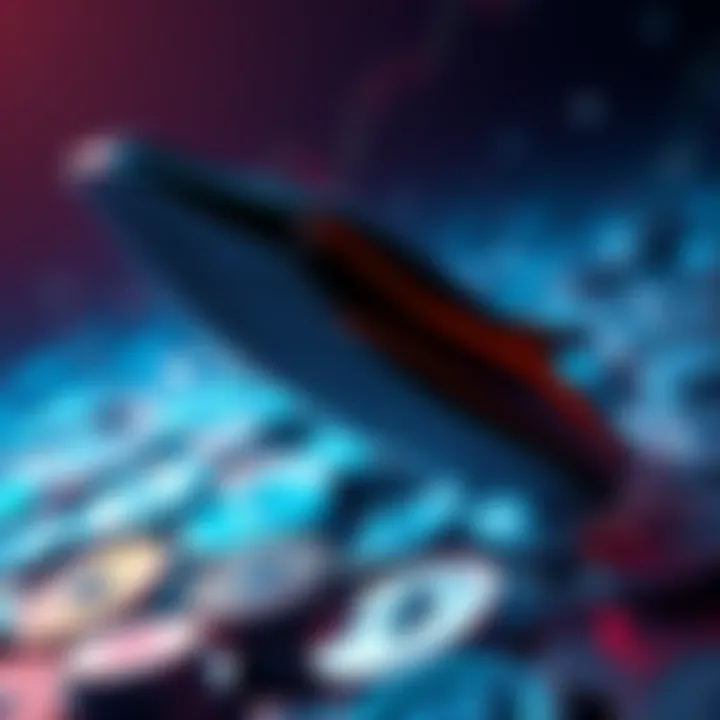 A visual representation of a whale symbolizing a major investor buying Ethereum during a price drop, with ETH coins in the background.