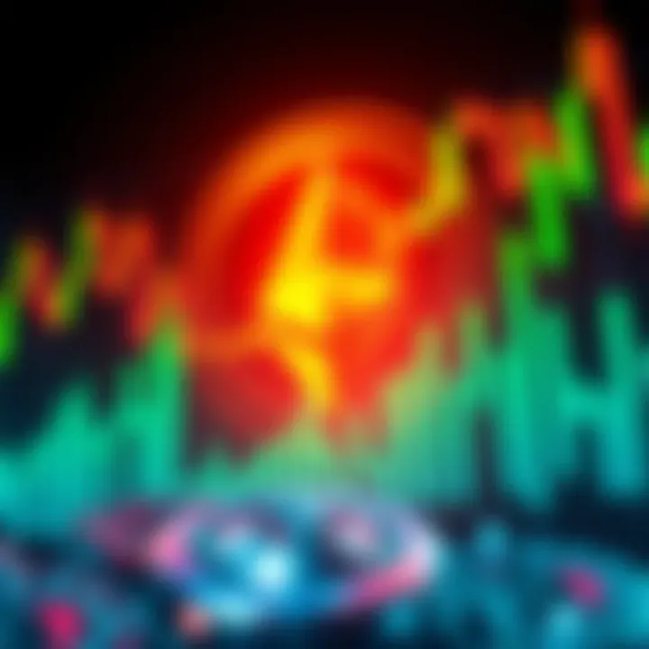 Ethereum reaches near all-time high with upward trend in price charts. XRP is shown in the background highlighting its use for fast cross-border payments.
