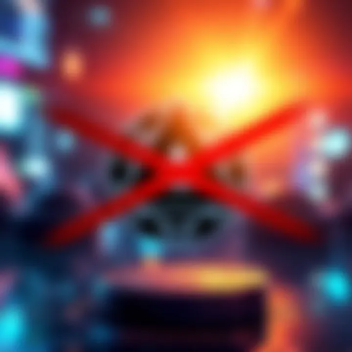 Exodus Wallet logo showing a red cross over the Monero symbol, symbolizing the removal of support for Monero