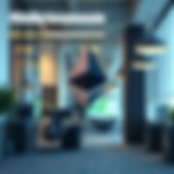 Fidelity Investments office with Ethereum logo displayed, highlighting its significance in finance