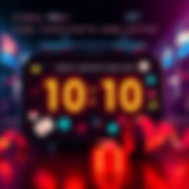 A graphic showing a countdown clock with symbols of contests and voting, representing the last chance to participate in the Sweat Community events.