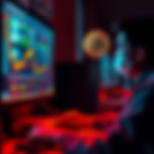 A person looking at a computer screen showing cryptocurrency prices and transaction history, reflecting on their first digital currency transaction.