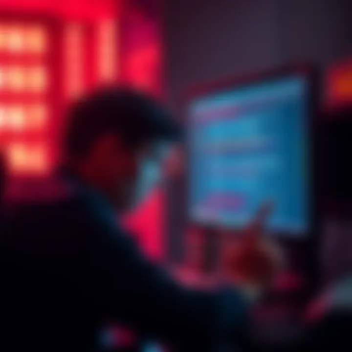 A frustrated person looks at their computer screen displaying PulseChain transaction errors, seeking help to resolve the issue.