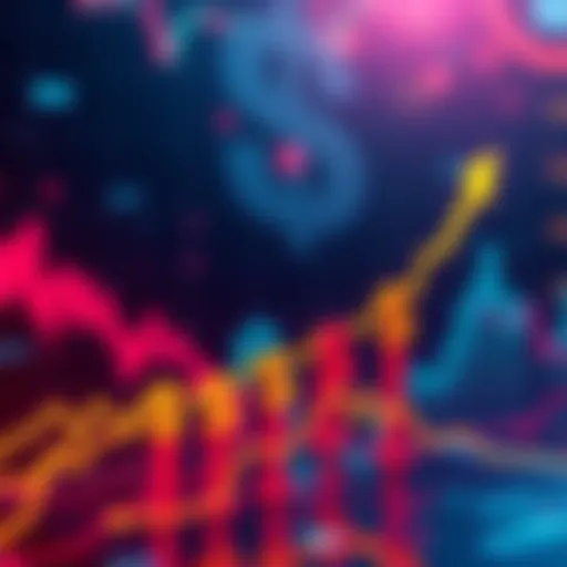 Chart comparing FLR and XRP market cap performance with dollar signs and upward trends