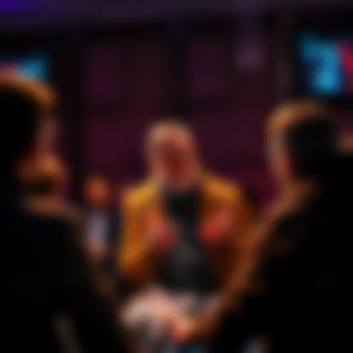 A reformed fraudster discussing crypto scams and safety tips with an audience
