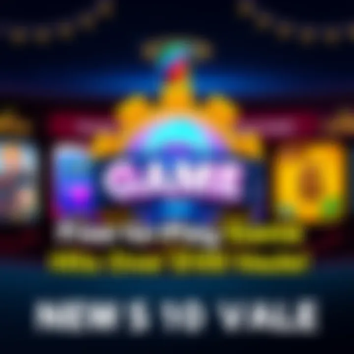 Logo of an exciting free-to-play game with vibrant colors and engaging design