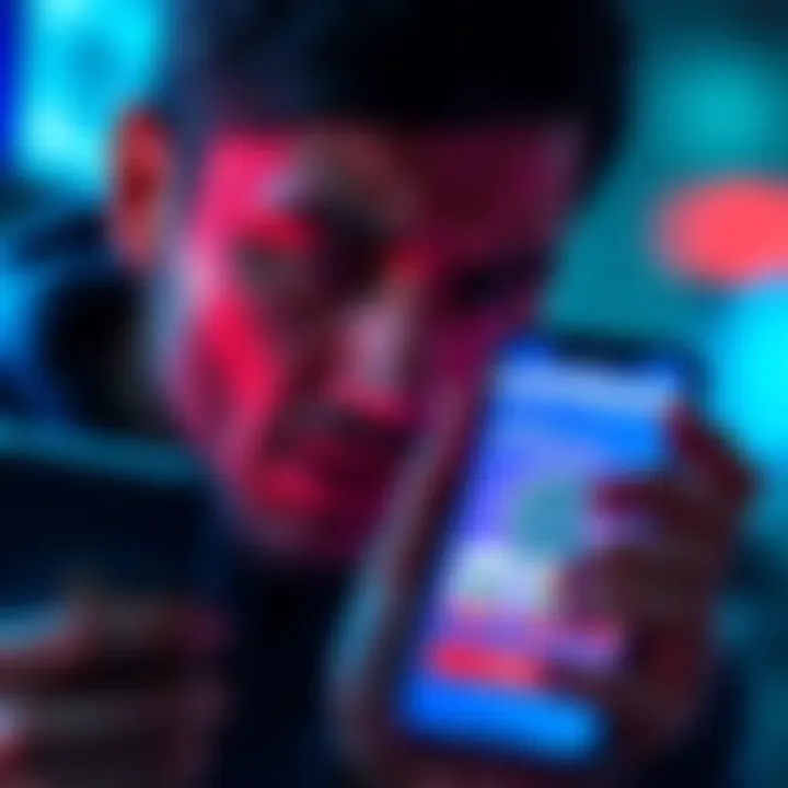 A person showing frustration while looking at a Coinbase app on a smartphone, with Pepe tokens displayed on the screen, highlighting confusion about trading support.