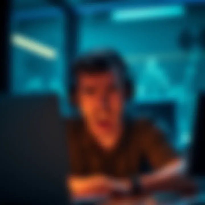 User looking stressed while trying to access Kraken account on a computer