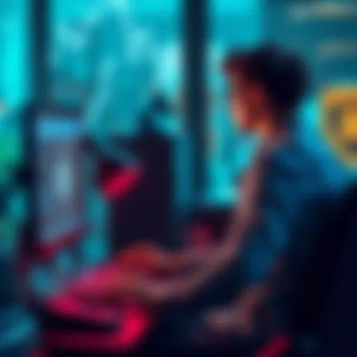 A person looking stressed while sitting at a desk, staring at a computer screen showing a locked account message